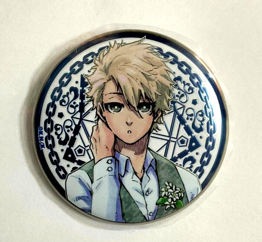 Blue Lock Exhibition Original Art Can Badge Button Seishiro Nagi