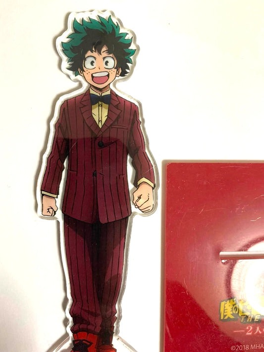 My Hero Academia The MOVIE Acrylic Stand Izuku Midoriya Anime USED