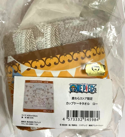 One Piece Cup Cake Towel Trafalgar Law Mugiwara Store 35x35cm ### xde