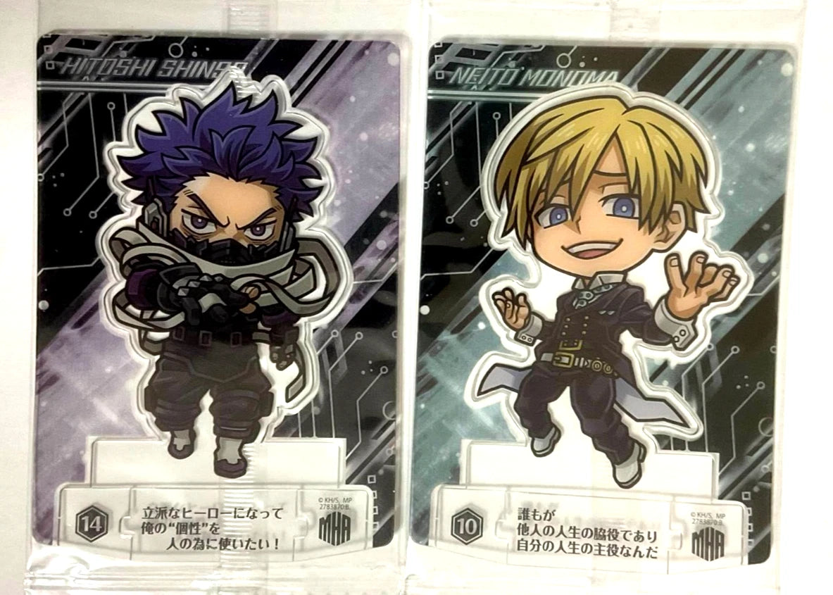 My Hero Academia x Chocolate Gouter Mini Stand Card Neito Monoma Hitoshi Shinso