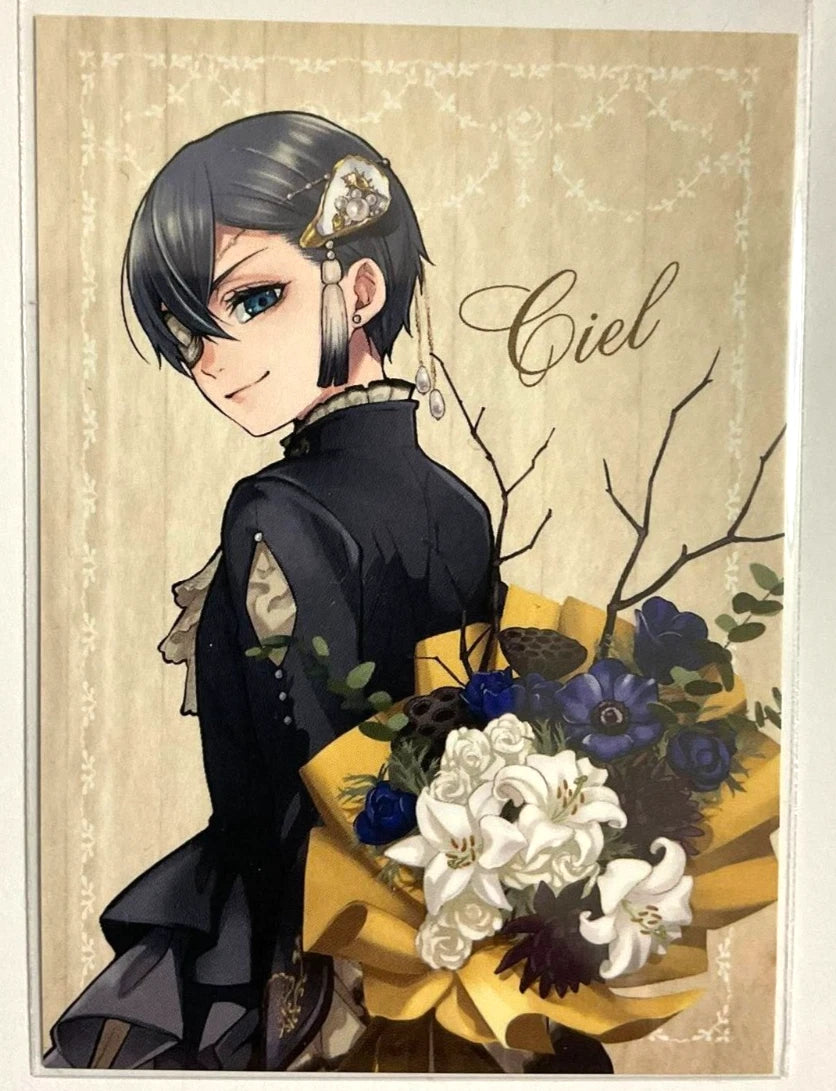 Black Butler Bitter Rabbit Cafe and Shop G Mini Photo Card Ciel Phantomhive