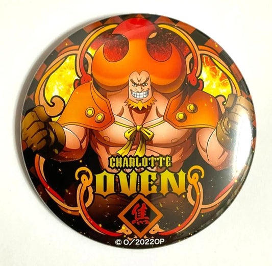 One Piece Yakara FILM RED Can Badge Button Charlotte Oven Mugiwara xde