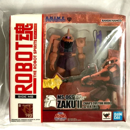 Mobile Suit Gundam Robot Spirits Miniature Figure Collection ZAKU II Char 4.5cm