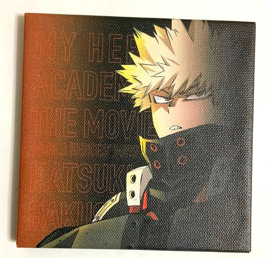 My Hero Academia World Heroes Mission Canvas Board Katsuki Bakugo 11cm ###