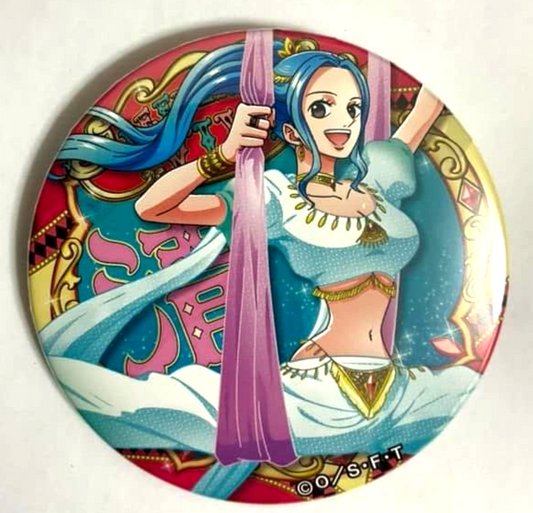 One Piece Yakara CIRCUS Can Badge Button Nefeltari Vivi