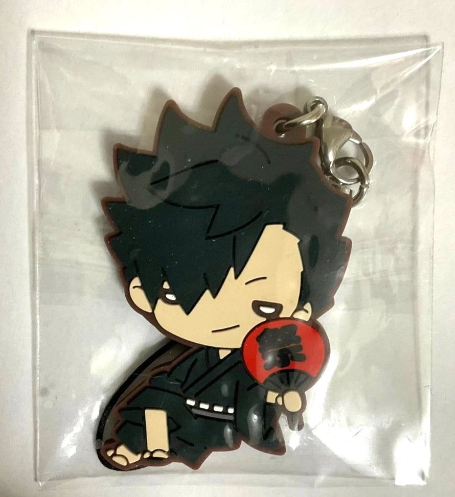 Haikyuu Ennichi Nitotan Rubber Strap Mascot Tetsuro Kuroo