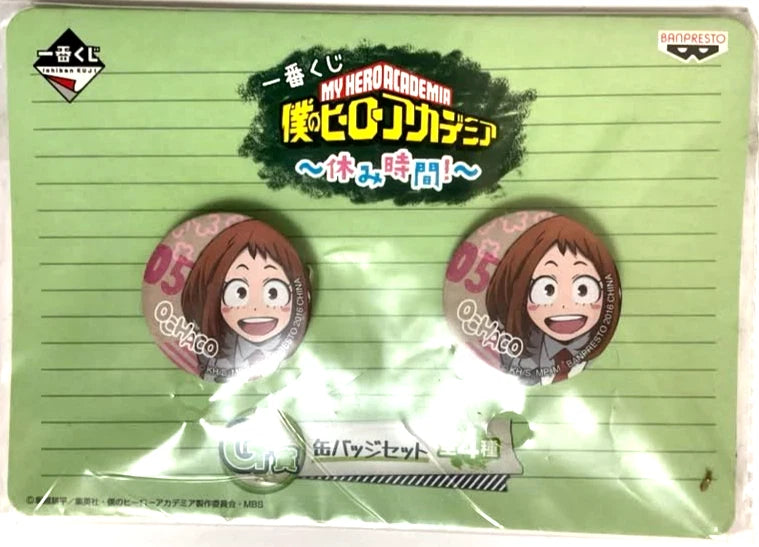 My Hero Academia Mini Can Badge Button Ochako Uraraka JP xde