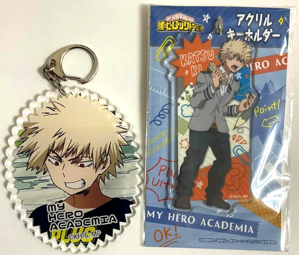 My Hero Academia POMMOP Acrylic Keychain Strap x2 Katsuki Bakugo