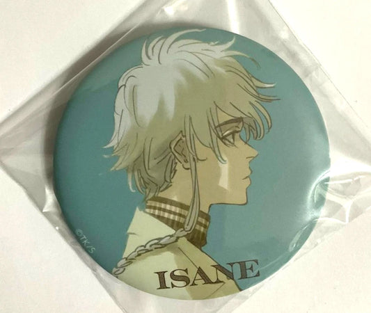 Bleach WORLD Can Badge Button Isane Kotetsu
