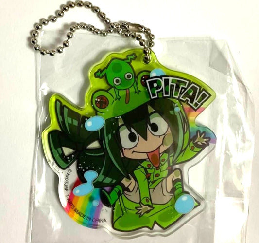 My Hero Academia Pita Raincoat Acrylic Keychain Tsuyu Asui xde
