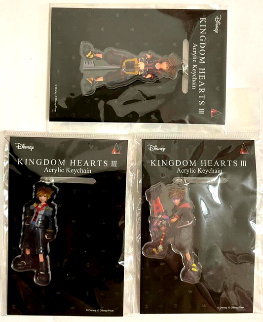 Kingdom Hearts III Acrylic Keychain Strap Sora Toy Box San Fransokyo