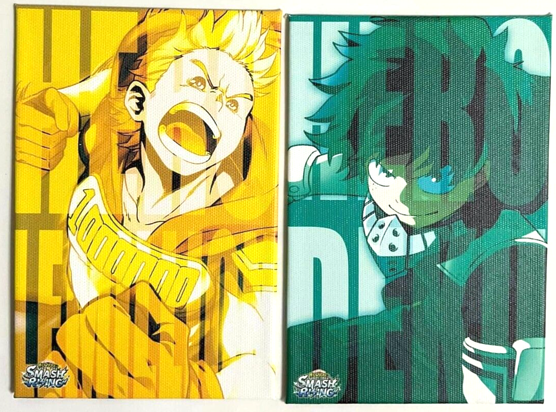 My Hero Academia Smash Rising Bold Canvas Board Mirio Togata Izuku Midoriya