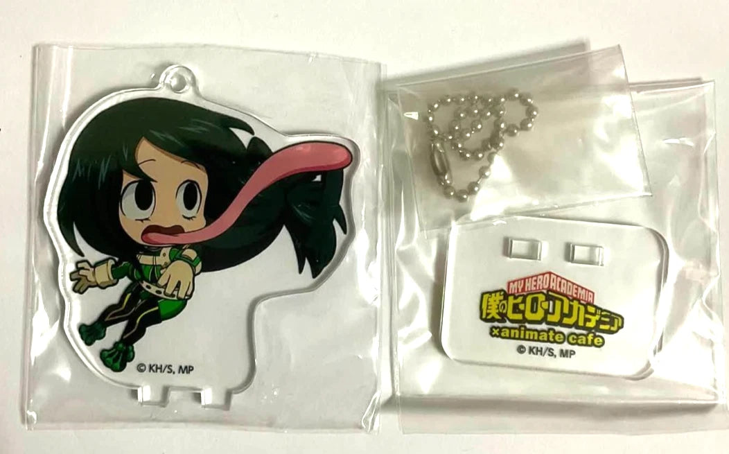 My Hero Academia Acrylic Stand Tsuyu Asui Animate Cafe xde