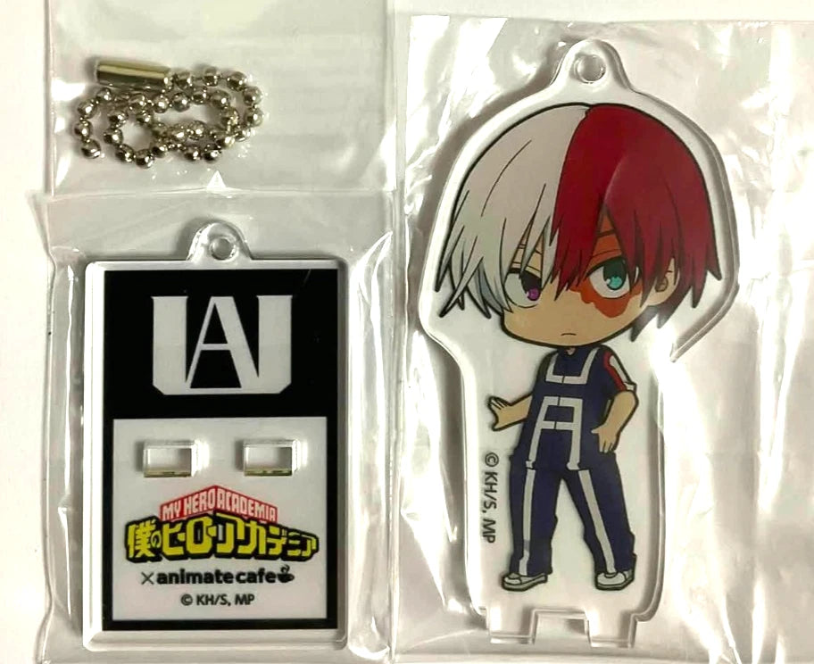 My Hero Academia Acrylic Stand Shoto Todoroki Animate Cafe xde