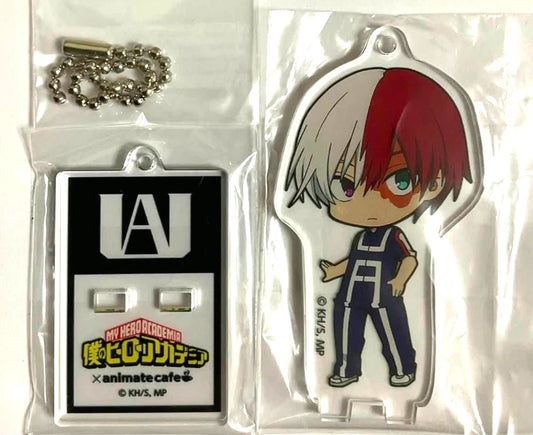 My Hero Academia Acrylic Stand Shoto Todoroki Animate Cafe xde