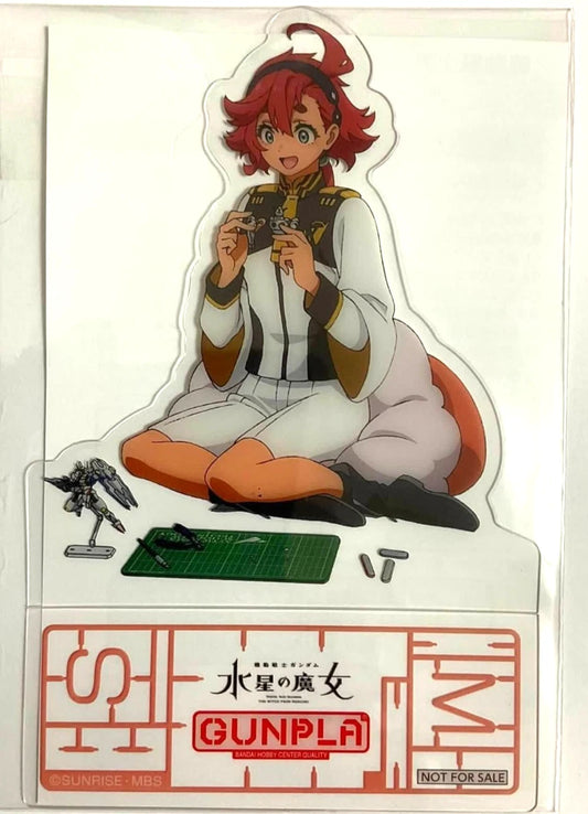 Mobile Suit Gundam The Witch from Mercury GUNPLA Acrylic Stand Sheet Suletta
