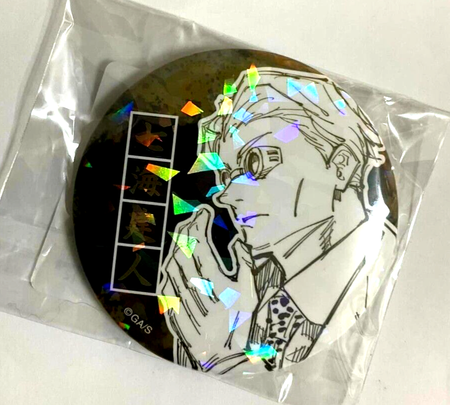 Jujutsu Kaisen Sorcery Fight All Star Hologram Can Badge Button Kento Nanami