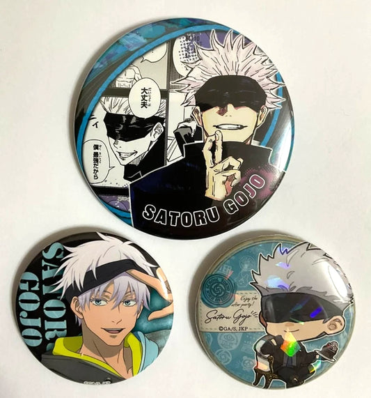 Jujutsu Kaisen Original Can Badge Button Satoru Gojo xde