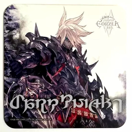 Final Fantasy XIV Job Art Coaster Dark Knight Eorzea Cafe