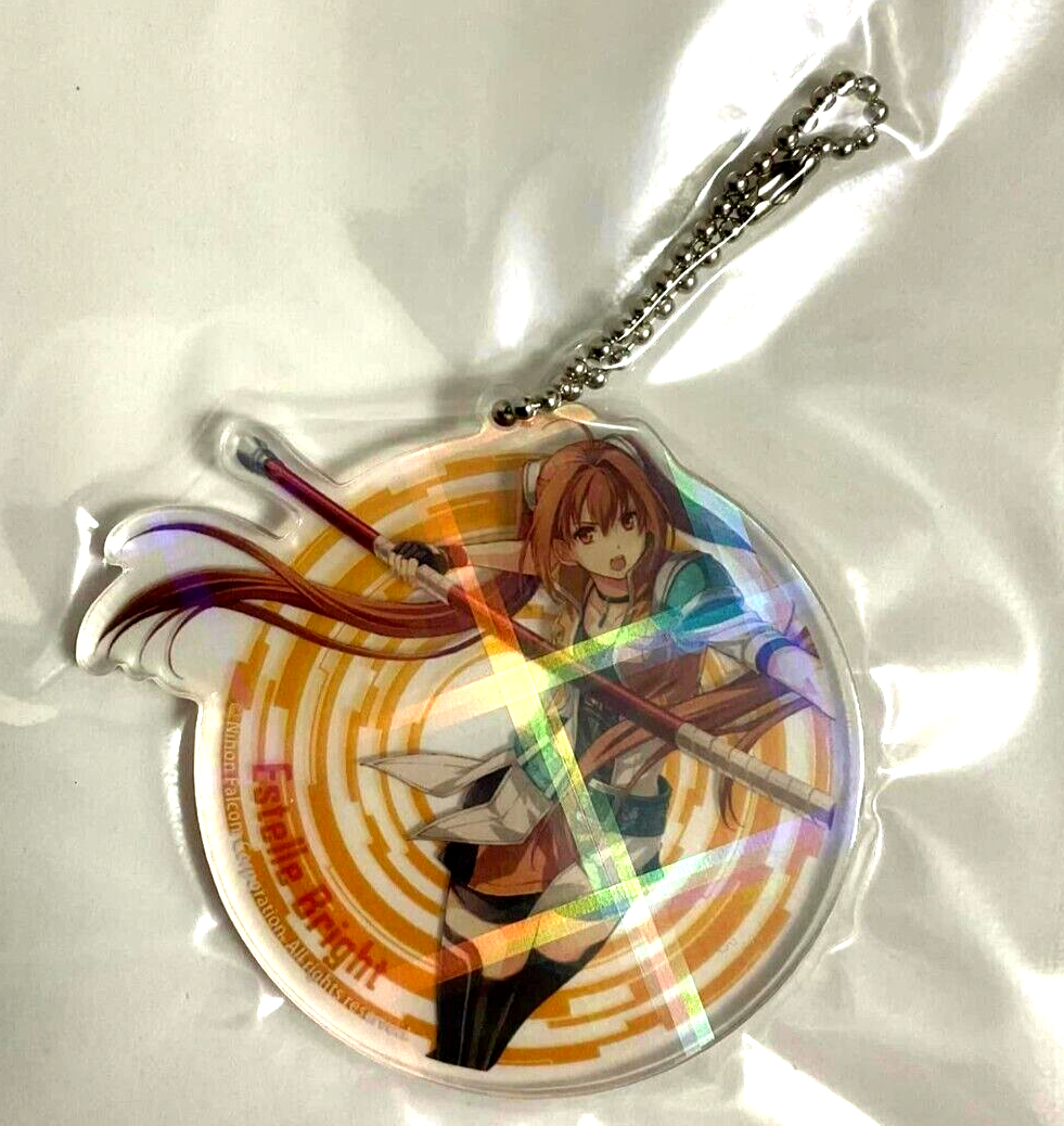 Legend of Heroes Sen Kiseki IV Acrylic Hologram Keychain Strap Estelle Bright