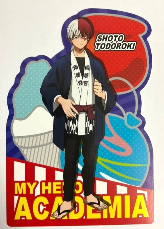My Hero Academia NAMCO Postcard Card Shoto Todoroki xde