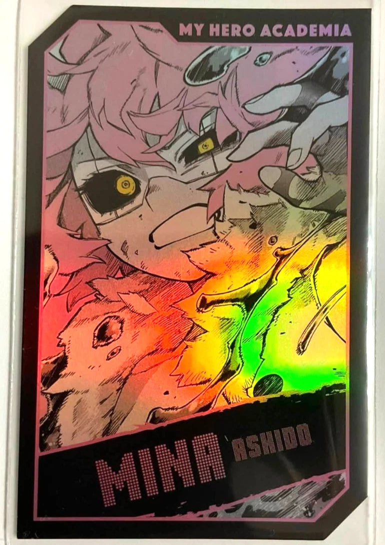 My Hero Academia JF2025 Mini Hologram Card Collection Mina Ashido