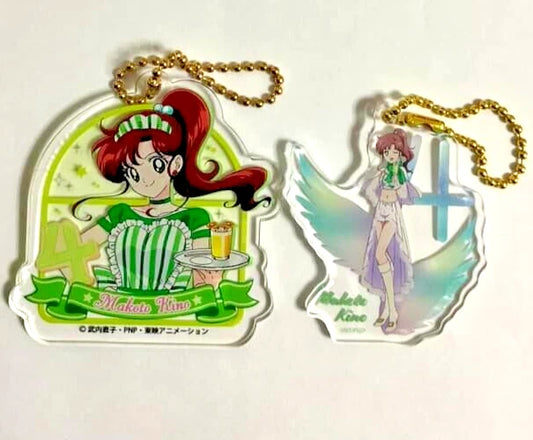 Sailor Moon Eternal Cafe Acrylic Keychain Strap Makoto Kino Jupiter Takeuchi xde