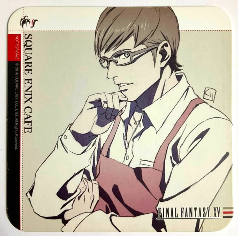 Final Fantasy XV BROTHERHOOD Coaster Ignis Scientia Square Enix Cafe xde