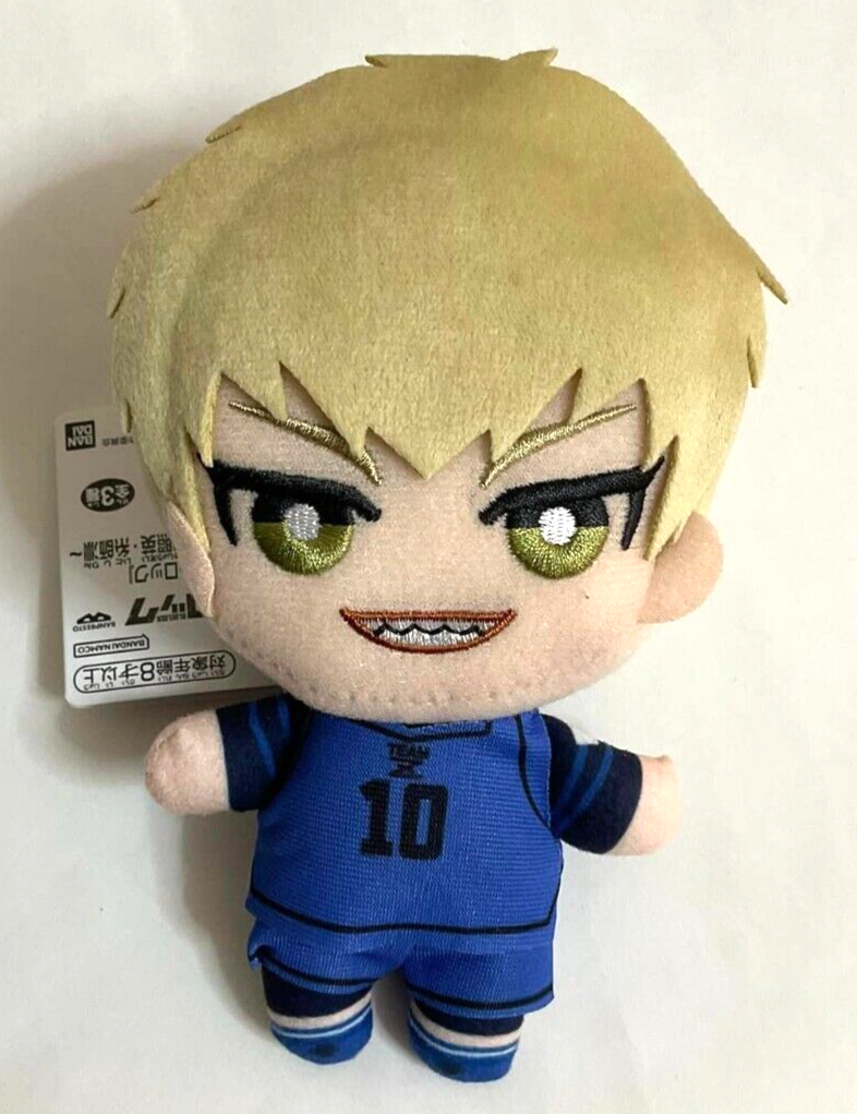 Blue Lock Tomonui Plush Doll Soft Toy Jingo Raichi