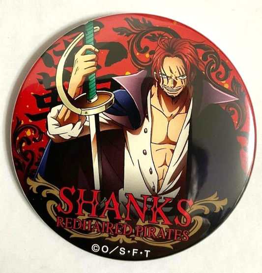 One Piece Yakara BEST30 Can Badge Button Shanks