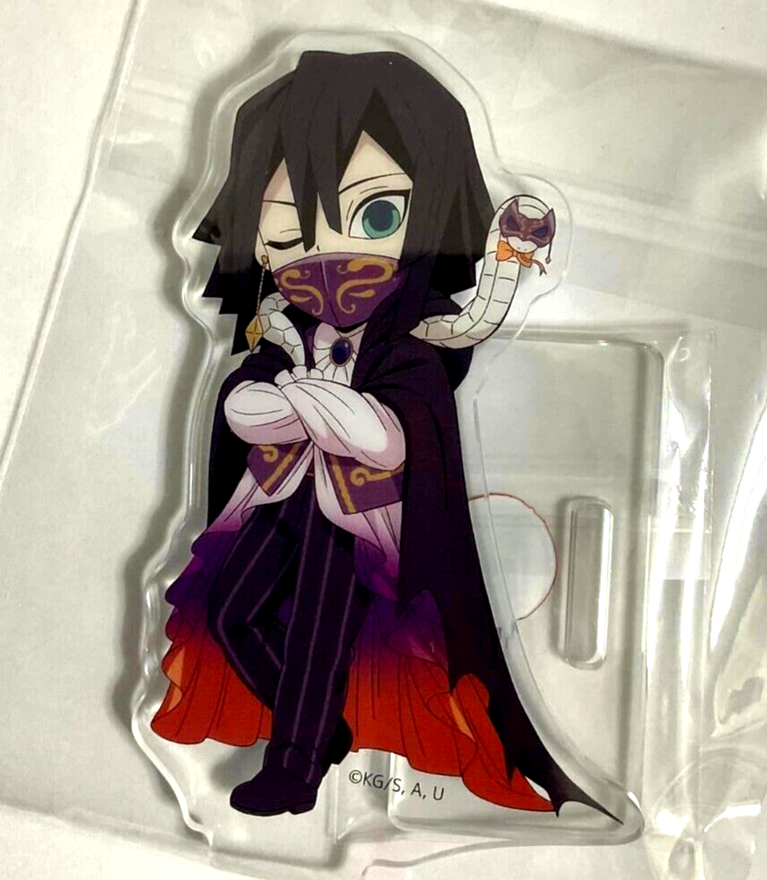 Kimetsu Yaiba Demon Slayer Halloween Masquerade Acrylic Stand Obanai Iguro