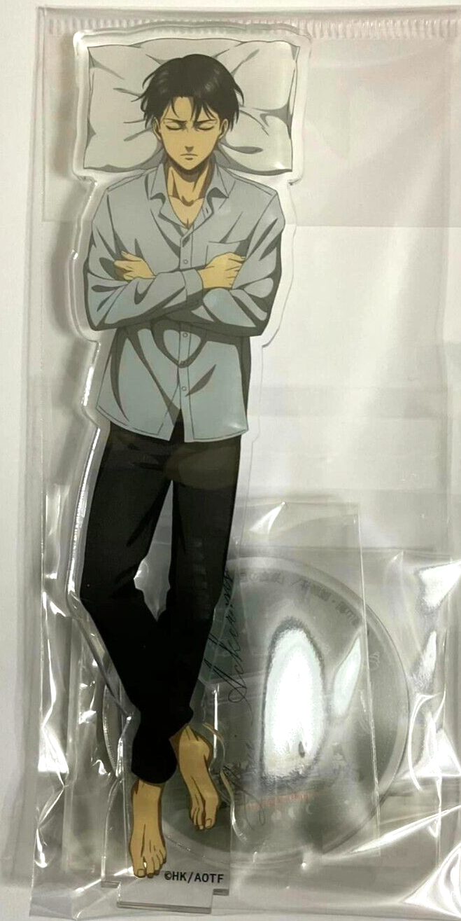 Attack On Titan Sleep Survey Corps Acrylic Stand Levi Ackerman