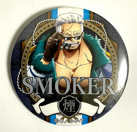 One Piece Yakara WORLD Can Badge Button Smoker