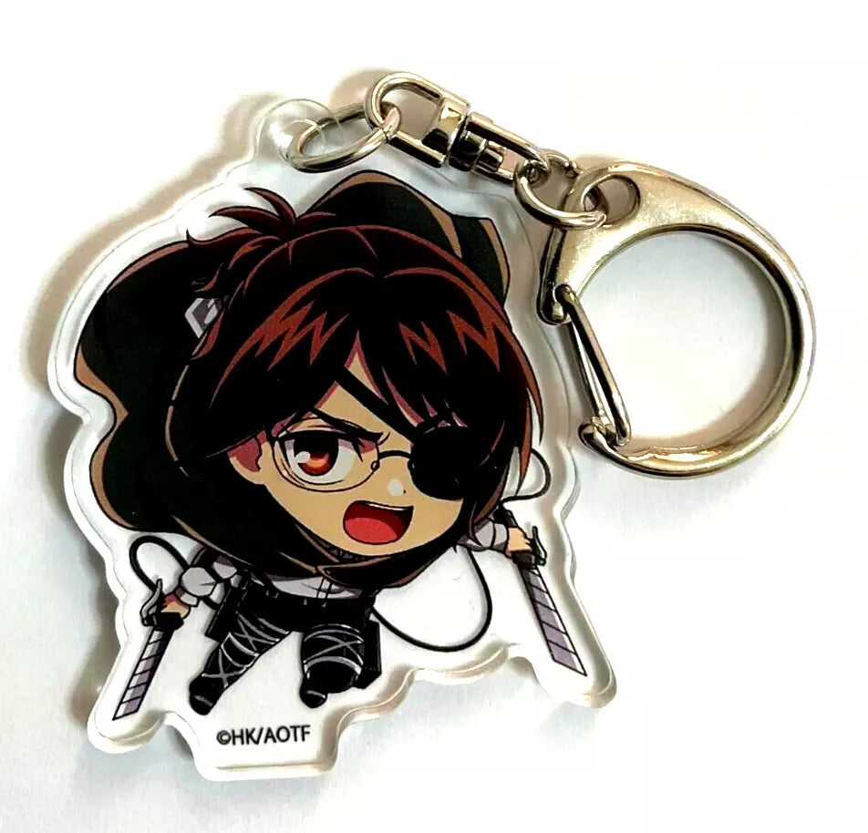 Attack On Titan x Village Vanguard vol.3 Acrylic Keychain Strap Hans Zoe