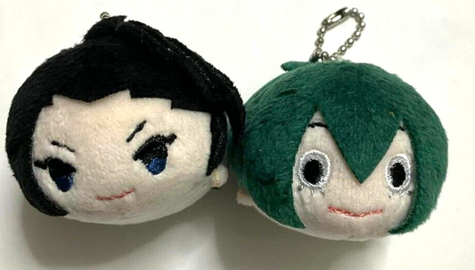 My Hero Academia Mini Mochi Mascot Plush Doll Tsuyu Asui Momo Yaoyorozu 6cm