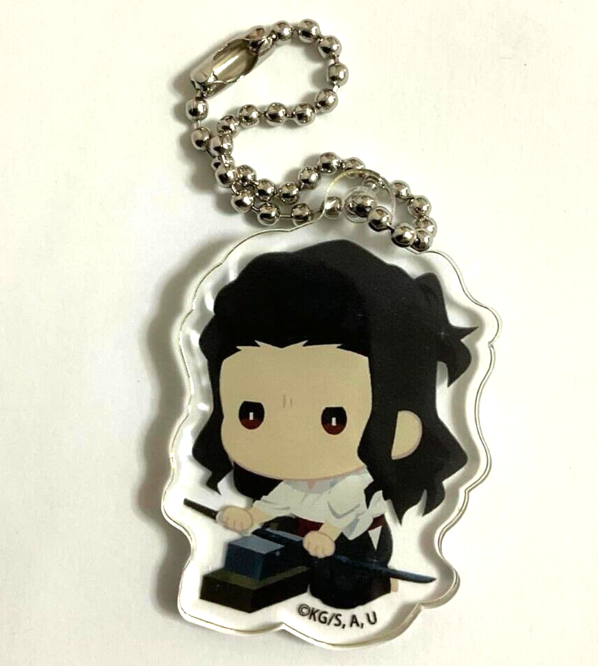 Kimetsu Yaiba Demon Slayer Swordsmith Acrylic Keychain Strap Hotaru Haganezuka