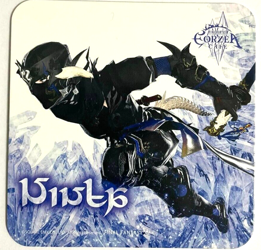 Final Fantasy XIV Job Coaster Ninja Eorzea Cafe