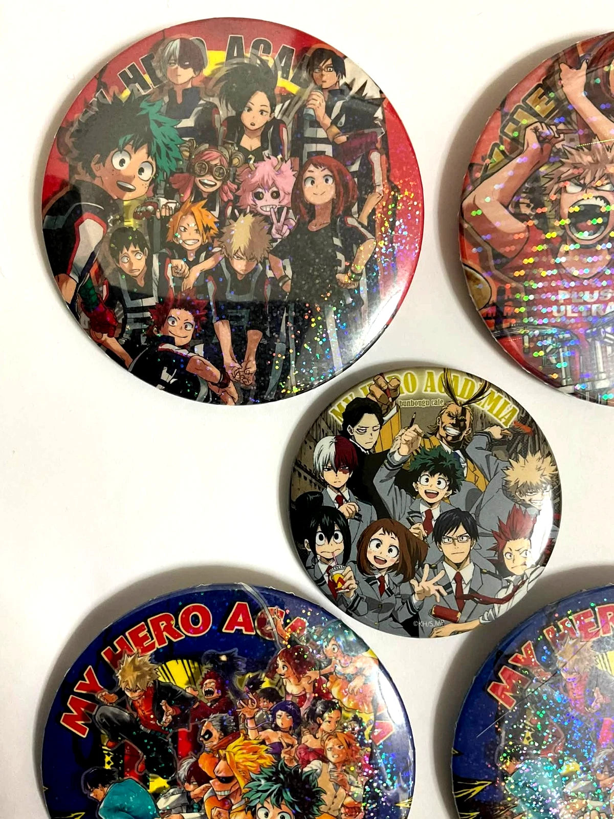 My Hero Academia Can Badge Button Midoriya Bakugo Todoroki Uraraka Iida xde