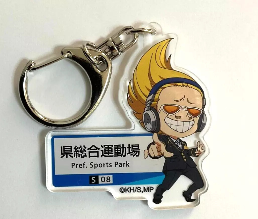 My Hero Academia x Shizutetsu Acrylic Keychain Strap Present Mic