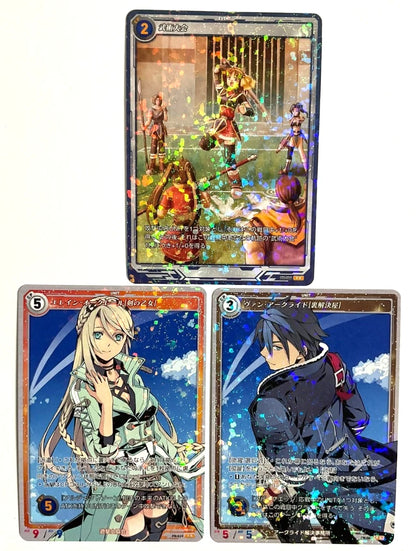Kuro No Kiseki Trails through Daybreak Bonus Card x3 Van Arkride Elaine Auclair