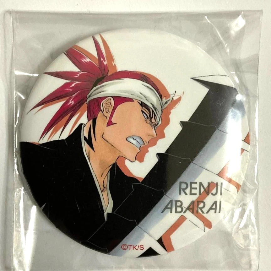 Bleach EX Genga Can Badge Button Collection Renji Abarai Kubo