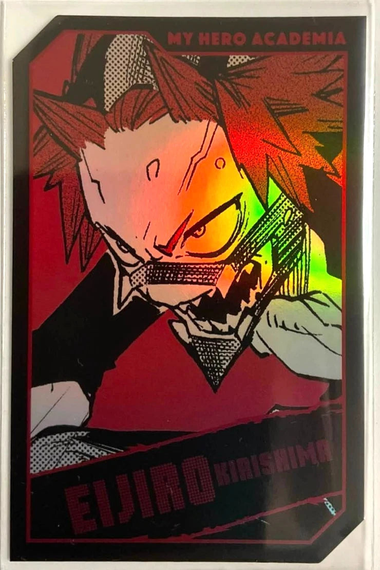 My Hero Academia JF2025 Mini Hologram Card Collection Eijiro Kirishima