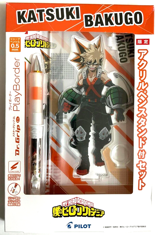 My Hero Academia PILOT Pencil 0.5mm Acrylic Stand Katsuki Bakugo