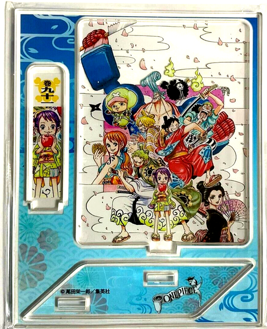 One Piece COMIC 91 Acrylic Stand Collection Luffy Zoro Sanji Nami Usopp