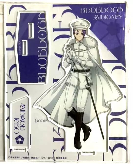 Blue Lock Military Acrylic Stand Reo Mikage