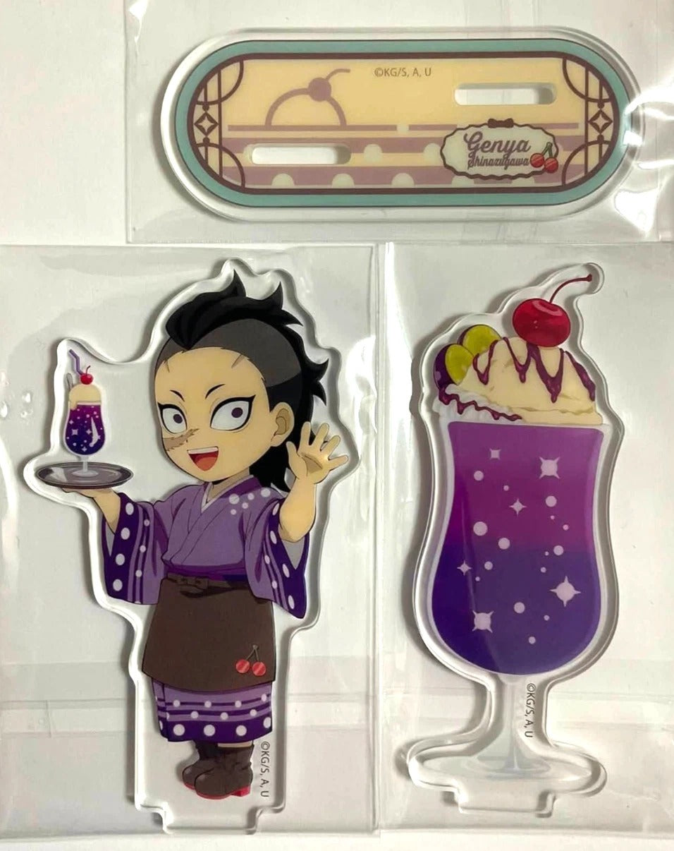 Kimetsu no Yaiba Demon Slayer Cream Soda Acrylic Stand Genya Shinazugawa