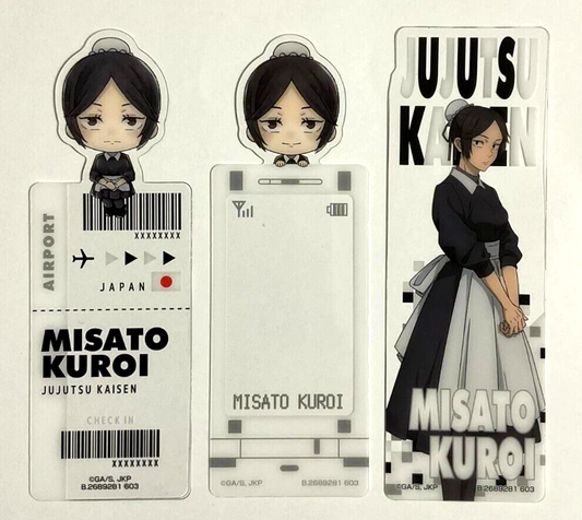 Jujutsu Kaisen Bookmark Collection Sheet x3 Misato Kuroi