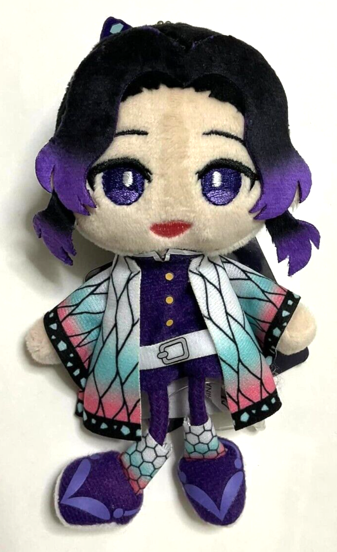 Kimetsu no Yaiba Demon Slayer Puppet Charm Plush Doll Mascot Shinobu Kocho