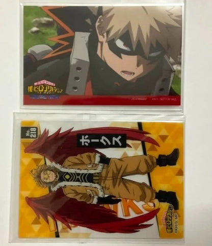 My Hero Academia Clear Card Hawks Katsuki Bakugo MHA xde