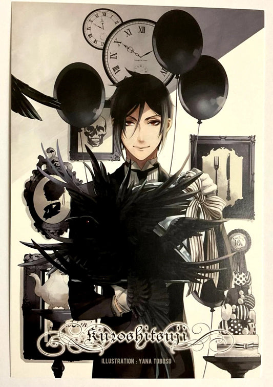 Black Butler Black Label Postcard Sebastian Michaelis
